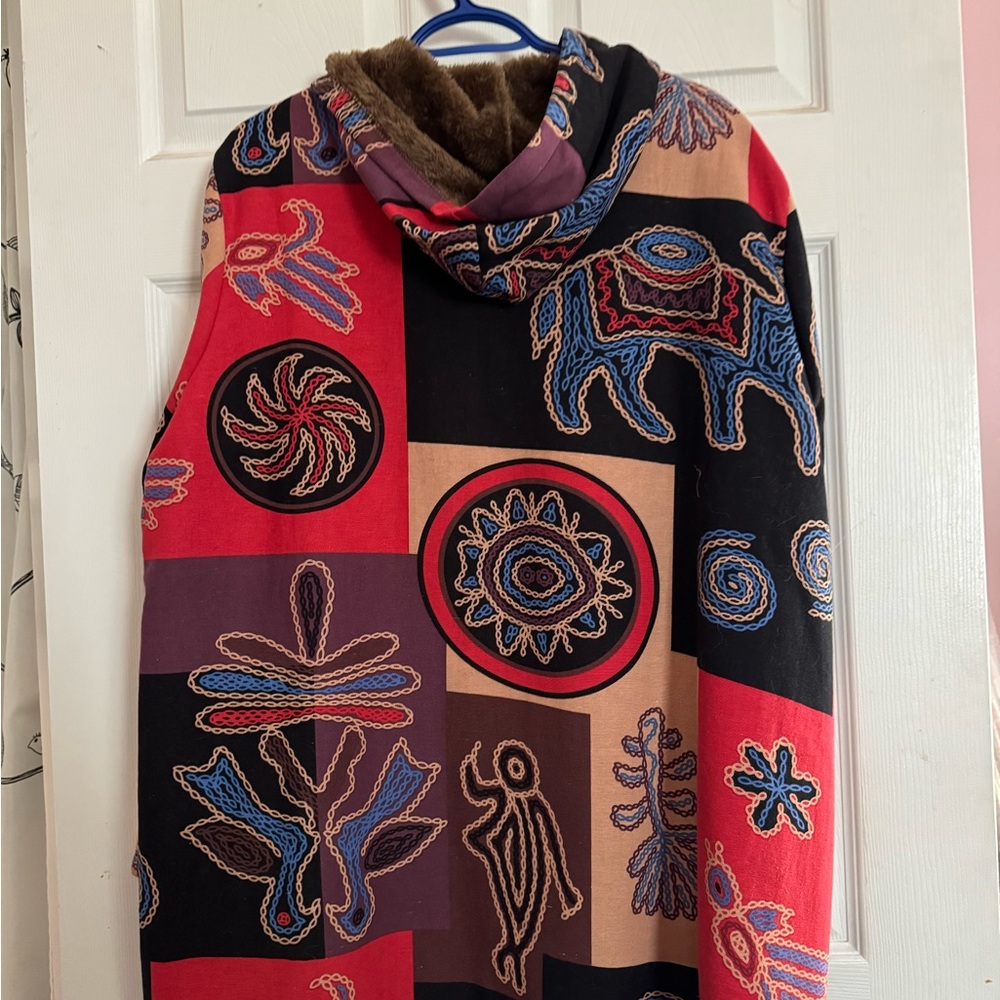 Colorful Embroidered Women's Jacket - Picture 2 of 5